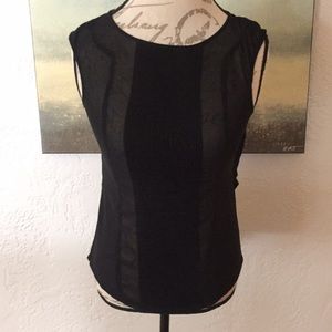 Bebe black sexy top